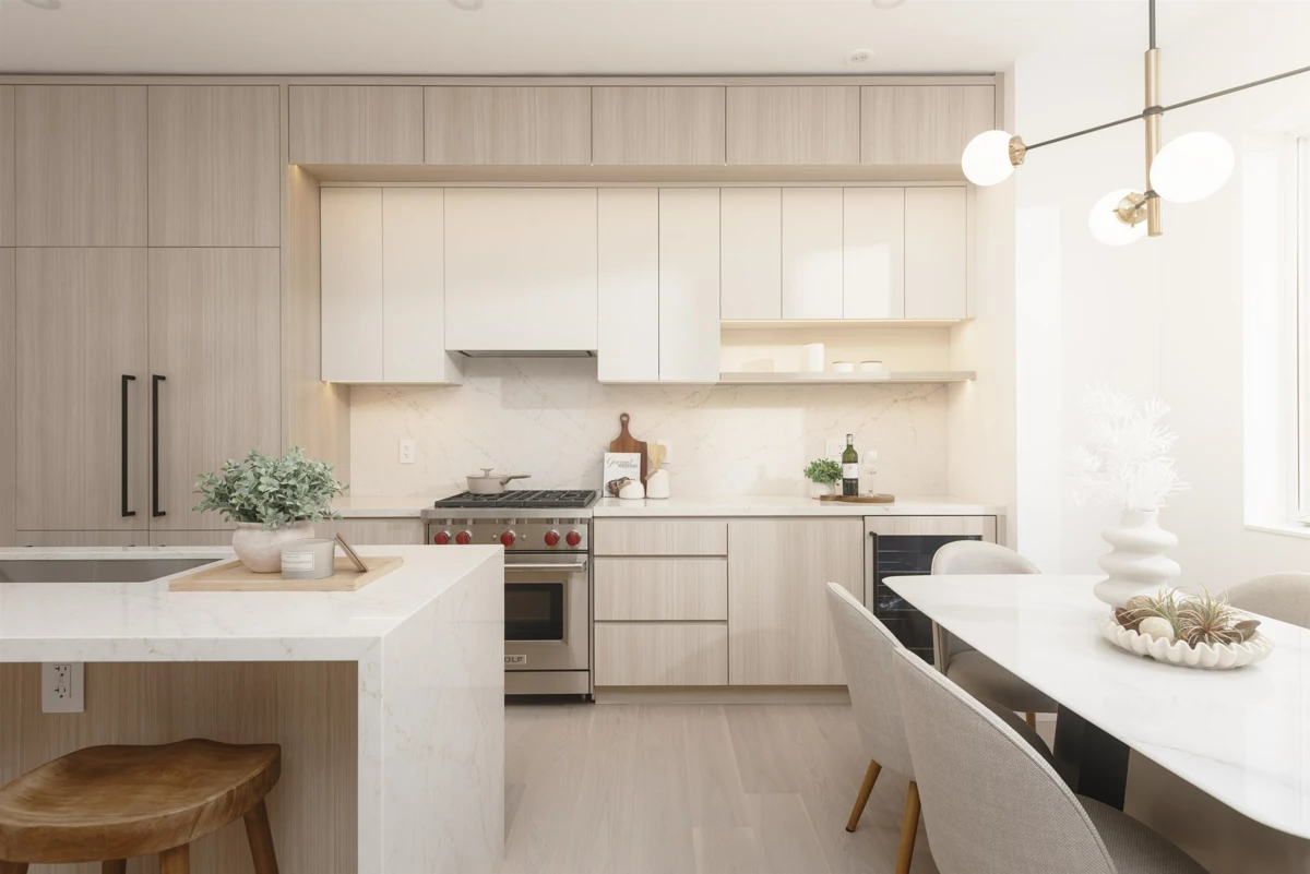 Kitchen Island Photo of 2 2755 W 11th Avenue, Vancouver, BC