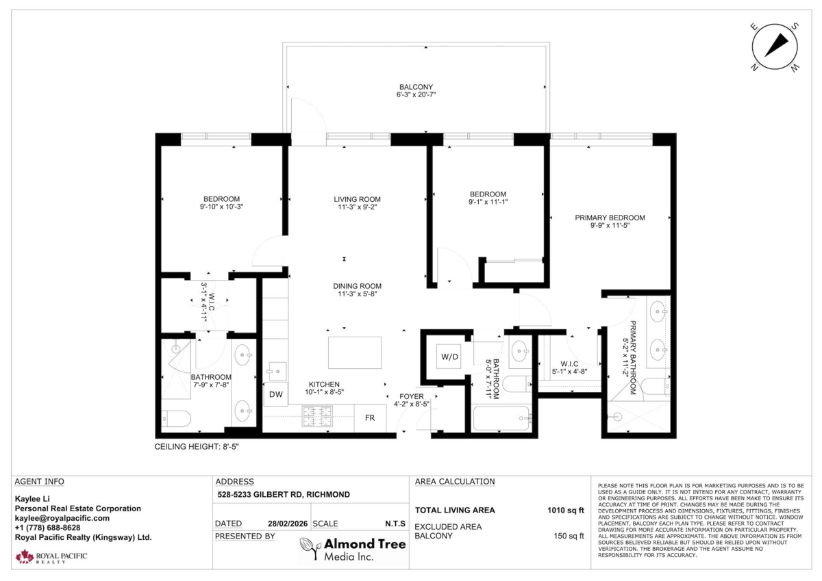 Kitchen Photo of 528 5233 Gilbert Road, Richmond, BC