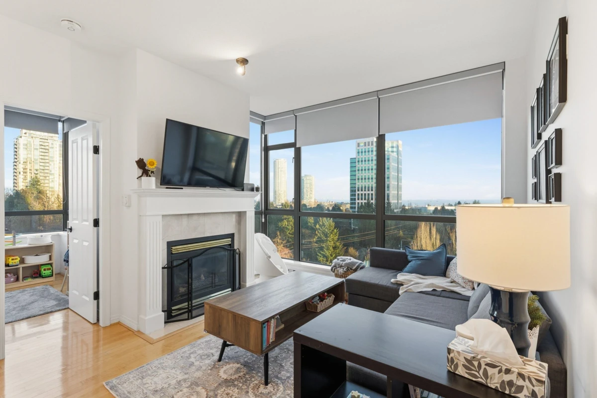 Living Room Photo of 1003 6837 Station Hill Drive, Burnaby, BC