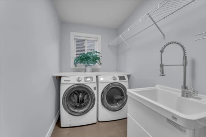 Laundry Room Photo of 3474 Gislason Avenue, Coquitlam, BC