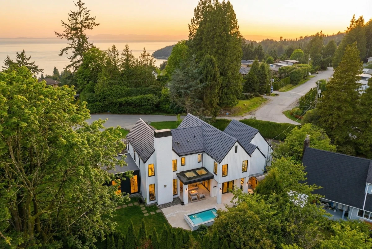 Exterior Rear Photo of 4050 Ripple Place, West Vancouver, BC