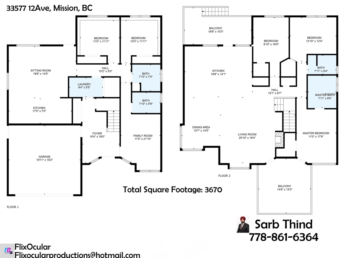Exterior Rear Photo of 33577 12 Avenue, Mission, BC