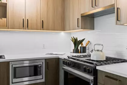 Kitchen Photo of 407 2002 St. George Street, Port Moody, BC