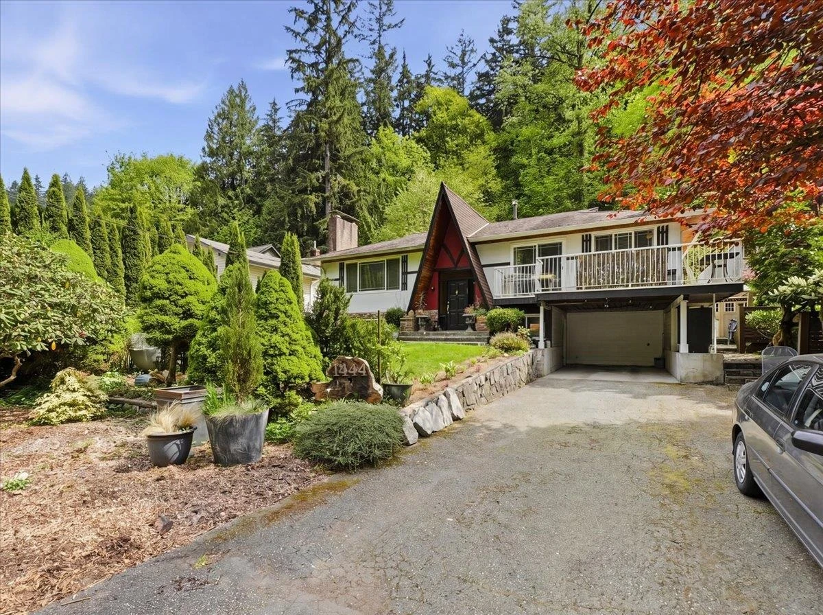 Exterior Rear Photo of 1444 Riverside Drive, North Vancouver, BC