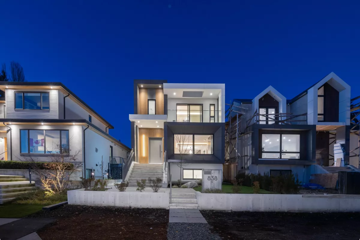 Exterior Rear Photo of 838 E 14th Street, North Vancouver, BC