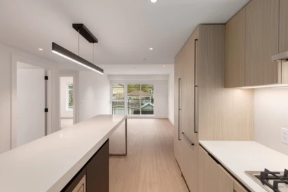 Kitchen Island Photo of 210 2235 E Broadway, Vancouver, BC