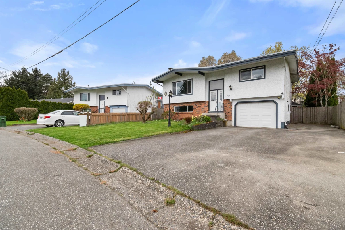 Exterior Rear Photo of 7205 Gordon Drive, Chilliwack, BC