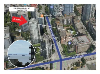 713 1333 Hornby Street, Vancouver, BC, Vancouver — Apartment/Condo for sale