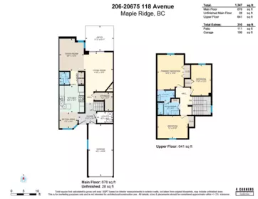Playground / Recreational Area Near 206 20675 118 Avenue, Maple Ridge, BC