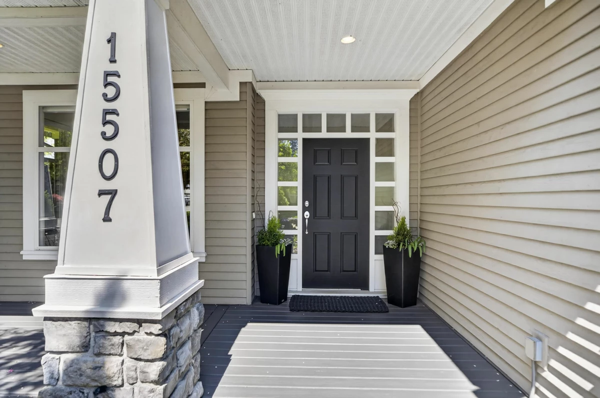 Exterior Rear Photo of 15507 37a Avenue, Surrey, BC