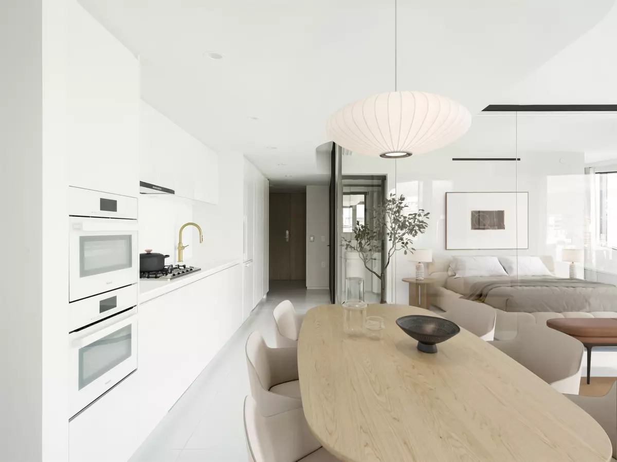 Living Room Photo of 3706 1033 Nelson Street, Vancouver, BC