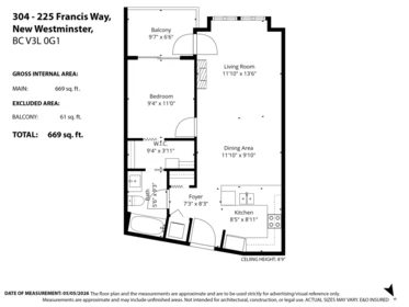 Office / Den Photo of 304 225 Francis Way, New Westminster, BC