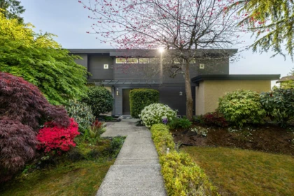 Aerial View of 75 Tidewater Way, Lions Bay, BC