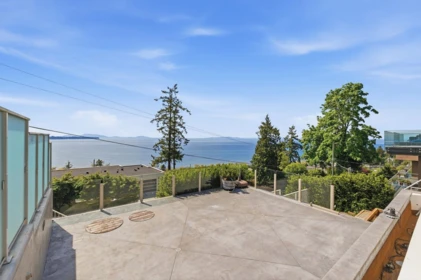 Aerial View of 14843 Hardie Avenue, White Rock, BC