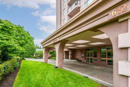 Aerial View of 1705 612 Fifth Avenue, New Westminster, BC