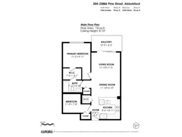 Outdoor Patio Photo of 304 33886 Pine Street, Abbotsford, BC