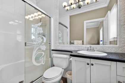 Powder Room Photo of 6166 Denbigh Avenue, Burnaby, BC