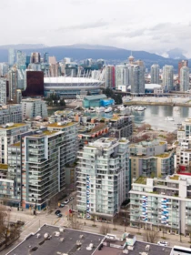 Aerial View of 1201 89 W 2nd Avenue, Vancouver, BC
