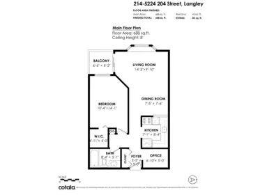 Hallway Photo of 214 5224 204 Street, Langley, BC