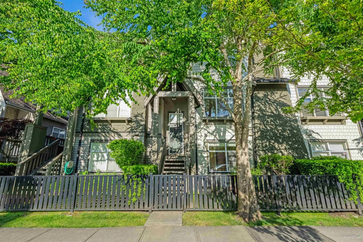 Exterior Rear Photo of 13 7288 Heather Street, Richmond, BC
