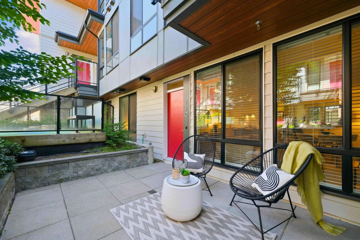 Exterior Rear Photo of 110 708 Lea Avenue, Coquitlam, BC