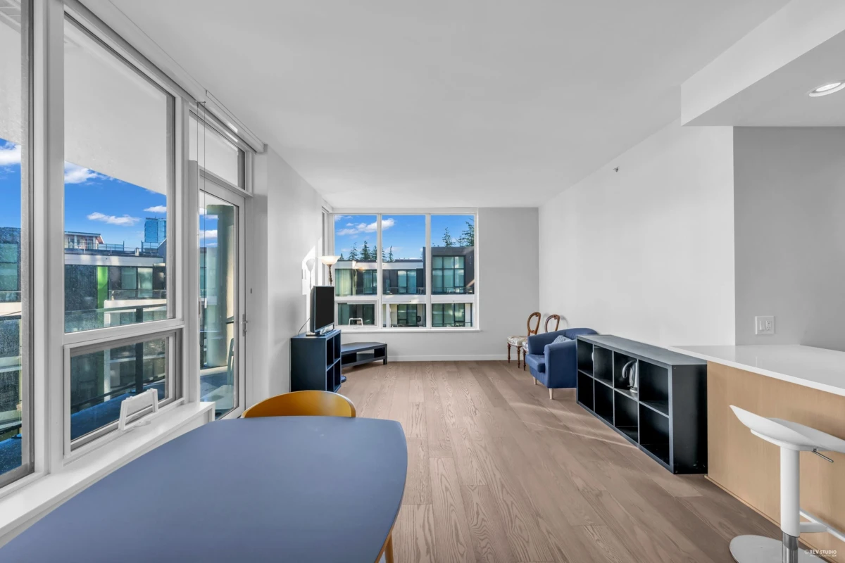 Dining Area Photo of 606 3533 Ross Drive, Vancouver, BC
