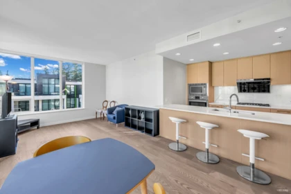 Kitchen Photo of 606 3533 Ross Drive, Vancouver, BC