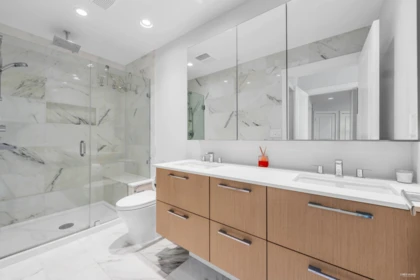 Powder Room Photo of 606 3533 Ross Drive, Vancouver, BC