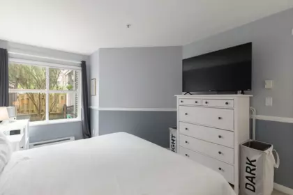 Basement Recreation Room Photo of 107 3038 E Kent Avenue South, Vancouver, BC