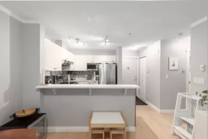 Kitchen Photo of 107 3038 E Kent Avenue South, Vancouver, BC