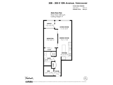 Mudroom Photo of 308 205 E 10th Avenue, Vancouver, BC