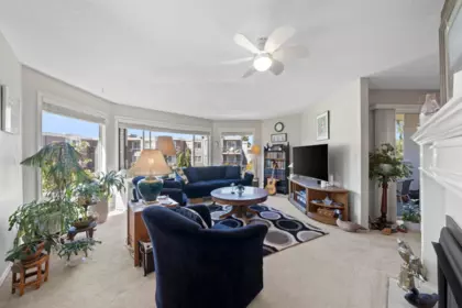 Kitchen Island Photo of 203 1327 Best Street, White Rock, BC