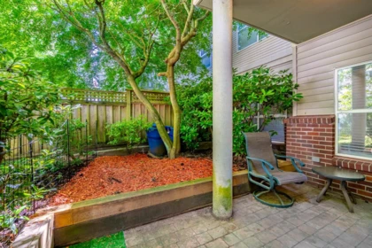 Backyard Photo of 104 522 Smith Avenue, Coquitlam, BC