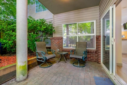 Outdoor Deck Photo of 104 522 Smith Avenue, Coquitlam, BC