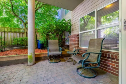 Outdoor Patio Photo of 104 522 Smith Avenue, Coquitlam, BC
