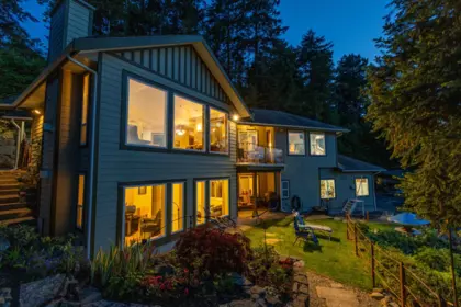 Garage Interior Photo of 1602 Chart Drive, Pender Island, BC