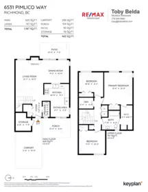 6531 Pimlico Way, Richmond, BC, Richmond — Townhouse for sale