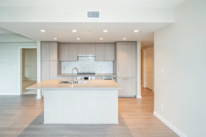 Kitchen Island Photo of 1406 1182 Westwood Street, Coquitlam, BC
