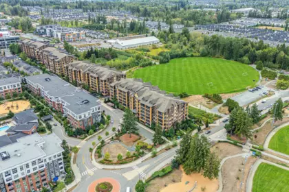Aerial View of 311 8157 207 Street, Langley, BC