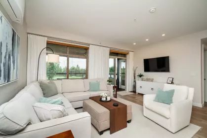 Family Room Photo of 311 8157 207 Street, Langley, BC
