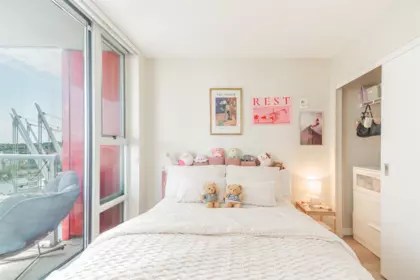 Bedroom 3 Photo of 2308 111 W Georgia Street, Vancouver, BC