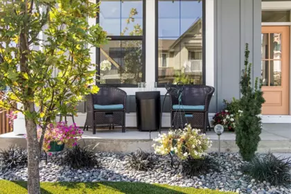 Exterior Rear Photo of 112 46211 Promontory Road, Chilliwack, BC