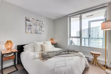 Bedroom 2 Photo of 2802 1033 Marinaside Crescent, Vancouver, BC