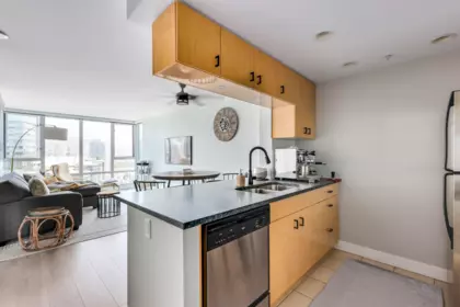 Breakfast Nook Photo of 2802 1033 Marinaside Crescent, Vancouver, BC