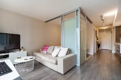 Living Room Photo of 524 1783 Manitoba Street, Vancouver, BC