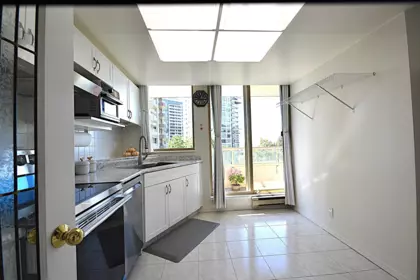 Kitchen Island Photo of 801 738 Farrow Street, Coquitlam, BC