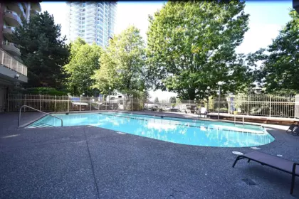 Outdoor Patio Photo of 801 738 Farrow Street, Coquitlam, BC