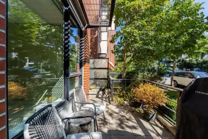 Outdoor Kitchen Photo of 111 3133 Riverwalk Avenue, Vancouver, BC