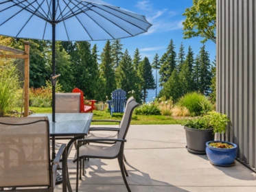 Aerial View of 421 Laurel Street, Gibsons, BC
