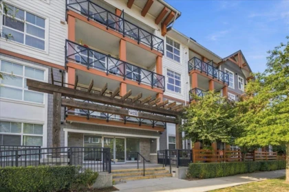 Exterior Rear Photo of 313 14550 Winter Crescent, Surrey, BC
